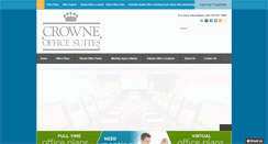 Desktop Screenshot of crowneofficesuites.com